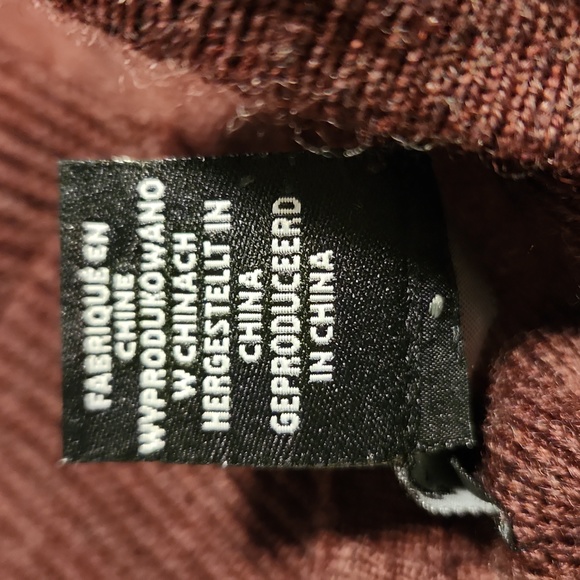 Adrienne Vittadini Merino Wool Blend Long Sleeve Sweater Dress Size M - Picture 9 of 11